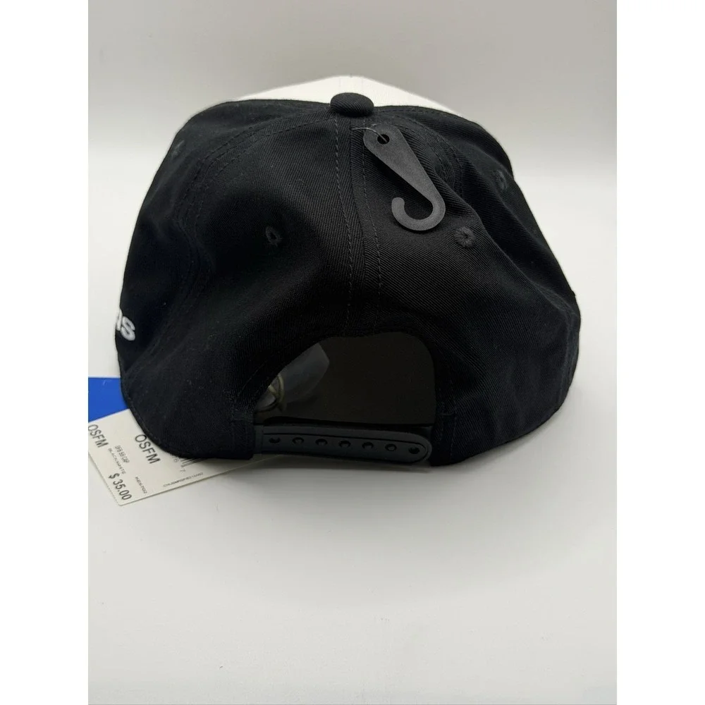 adidas DFB SB CAP KE6702 Snapback Hat OSFM Black White Soccer Germany